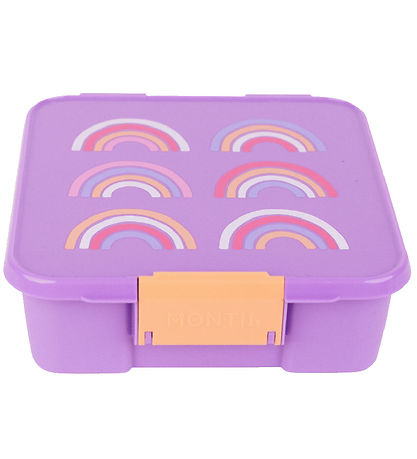 MontiiCo Nestisbox M. 5 Rum - Bento Five - 980 ml - Rainbow Hlut