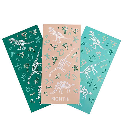 MontiiCo Stickers - 3 sheets - Dinosaur Country
