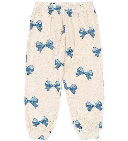 Konges Sløjd Byxor - Itty - Frotté - Bowie Blue Gold