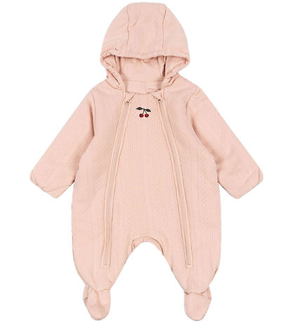 Konges Sløjd Pramsuit - Minna - Cameo Rose w. Pointelle
