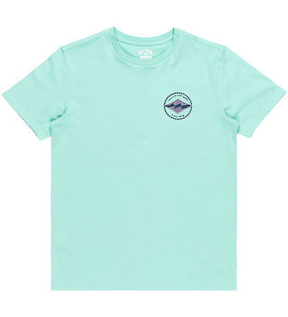 Billabong Stuttermabolur - Rotor Diamond - Grænblátt