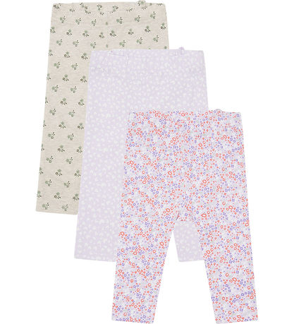 Hust and Claire Leggings - Liva - 3-Pack - Wheat Melange