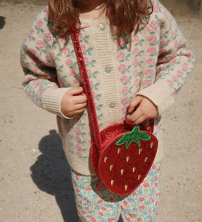 Konges Sløjd Hliðartaska - Strawberry Tut - Barbados Cherry