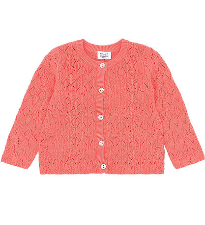 Hust and Claire Cardigan - Prjónað - Markmið - Wild Coral