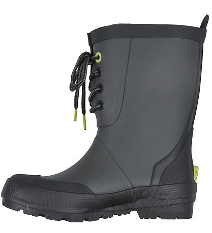 Viking Rubber Boots - Slagbjorn Jr - Dark Grey/Multi