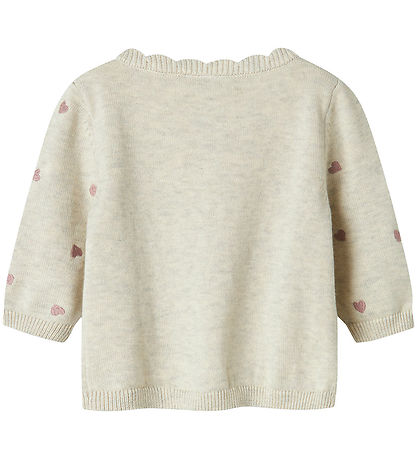 Name It Cardigan - Prjónað - NbfFisilly - Peyote Melange M. Hjar