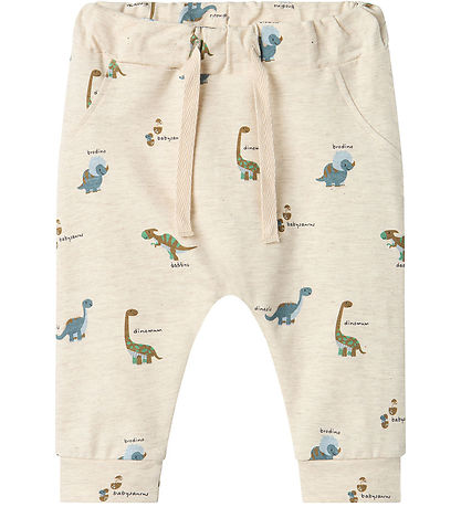 Name It Trousers - NbmDinos - Peyote Melange