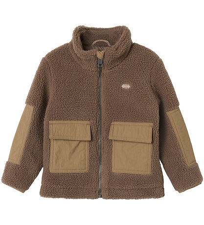 Name It Fleece Jacket - NmmMonico - Teddy - Mountain Trail