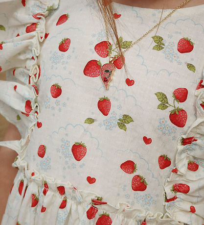 Konges Sløjd Dress - Evia Bow - Marmalade