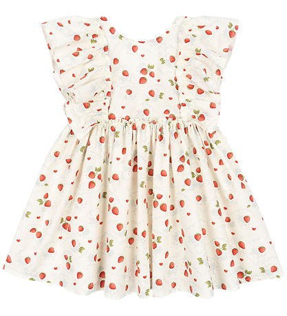 Konges Sløjd Dress - Evia Bow - Marmalade