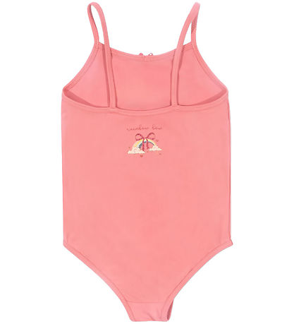 Konges Sløjd Badeanzug - Riley - Flamingo Feder m. Print