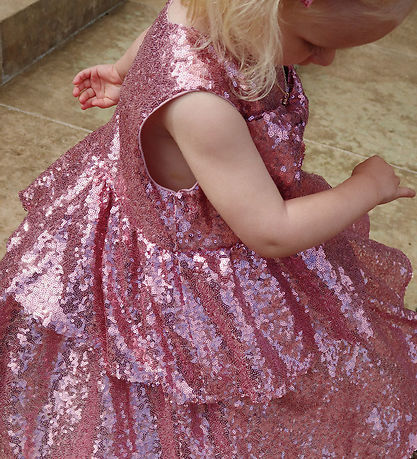 Konges Sløjd Dress - Rosie - Mellow Rose w. Sequins