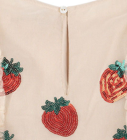 Konges Sløjd Dress - Yvonne - Tulle - Strawberry