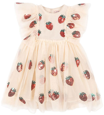 Konges Sløjd Dress - Yvonne - Tulle - Strawberry