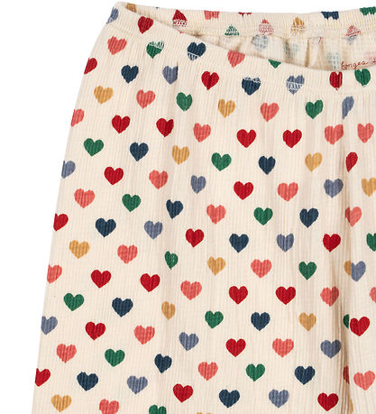 Konges Sløjd Byxor - Chleo - Coeur Coloré m. Hjärtan
