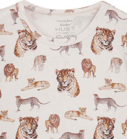 Hust and Claire Stuttermabolur - Austin - Bambus - White Sandur