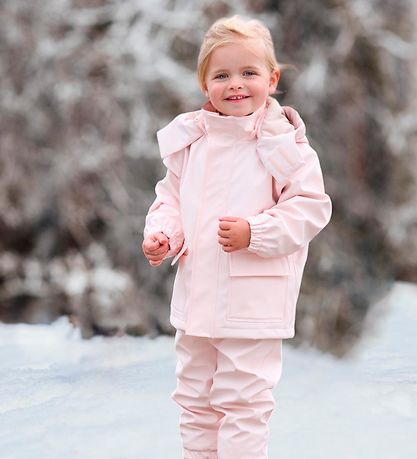 Ver de Terre Rainwear w. Thermo - PU - Rose Powder