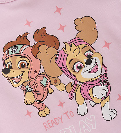Minymo Samfella L/æ - Paw Patrol - Bleikt Tulle
