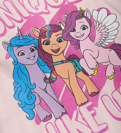 Minymo Stuttermabolur - My Little Pony - Bleikt Dogwood