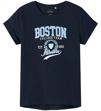 Name It Stuttermabolur - NkfVix - Dökkblátt Blazer/Boston