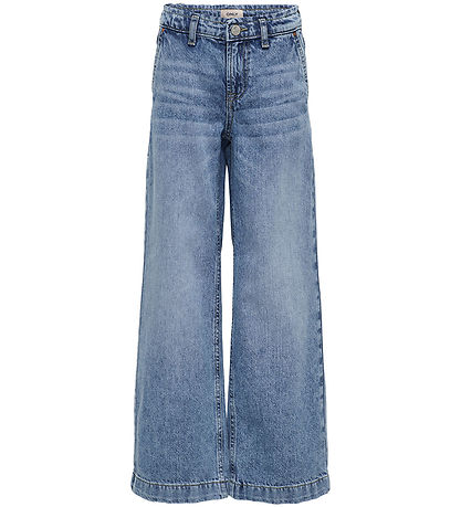 Kids Only Jeans - Noos - KogComet Wide Leg - Medium+ Blue Denim