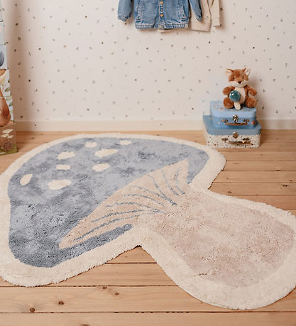 Little Dutch Rug - 102x118 cm - Blue Sponge