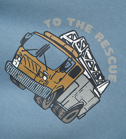 Name It Sweatshirt - NmmDennis - Spring Lake w. Print