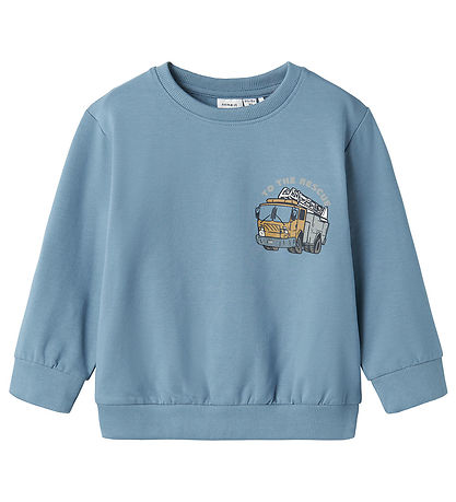 Name It Sweatshirt - NmmDennis - Spring Lake w. Print