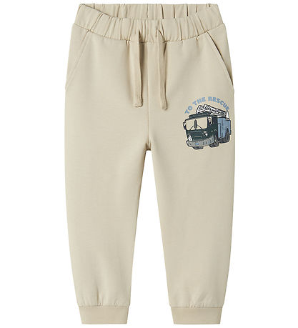 Name It Sweatpants - NmmDennis - Peyote w. Print