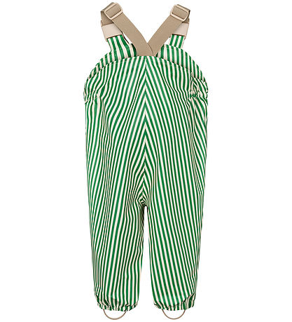 MarMar Regnföt M. axlaböndum - PU - Oddy - Green Rönd