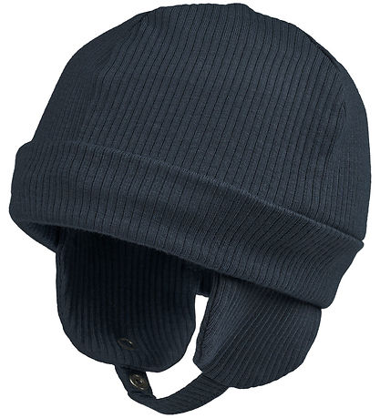 MarMar Beanie - Rib - Modal - Blue