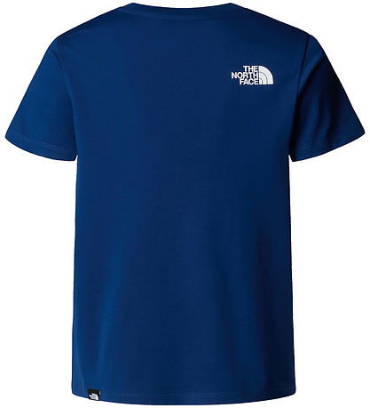 The North Face Stuttermabolur - Easy - Bú Blue M. Lógó