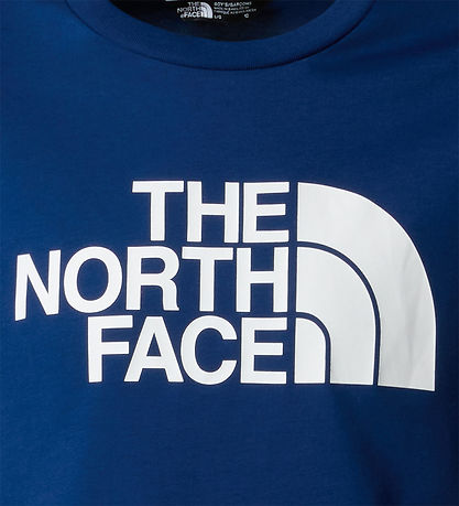The North Face Stuttermabolur - Easy - Bú Blue M. Lógó