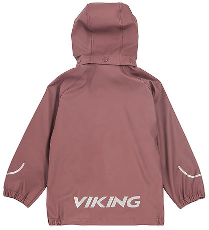 Viking Rainwear w. Suspenders - Jolly - Antique rose