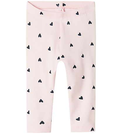 Name It Leggings - NbfDheart - Ballerina w. Hearts