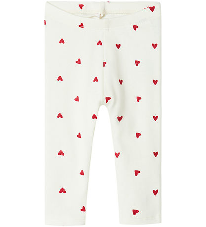 Name It Leggings - NbfDheart - Cloud Dansari M. Hjörtu
