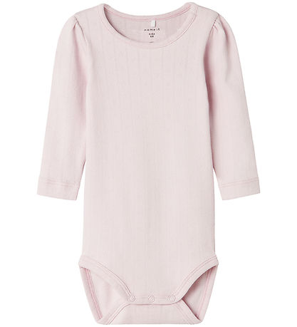 Name It Bodysuit L/æ - NbfDagnes - Light Lilac w. Pointelle