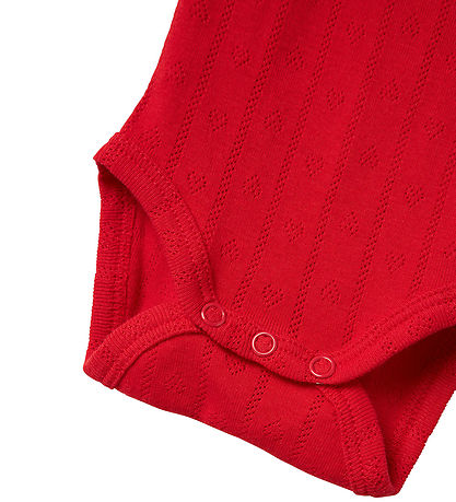 Name It Samfella L/æ - NbfDagnes - Chinese Red M. Mynsturprjón