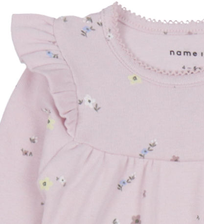 Name It Samfella L/æ - NbfDisse - Light Lilac M. Blóm