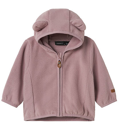 Veste polaire Name It - NbnMeeko - Elderberry av. Oreilles
