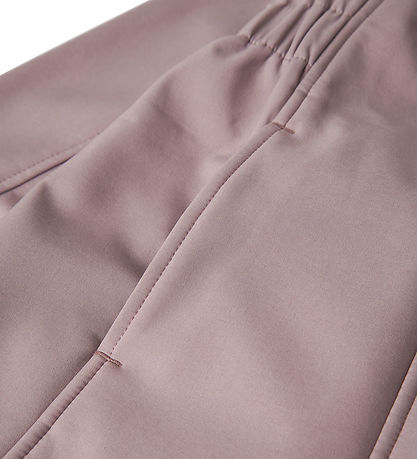 Name It Softshell Jacket w. Fleece - NkfAlfa08 - Elderberry