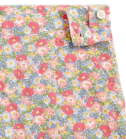 Polo Ralph Lauren Shorts - Linen - Multicolour w. Flowers