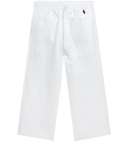 Polo Ralph Lauren Hosen - Leinen - Weites Bein - Weiß