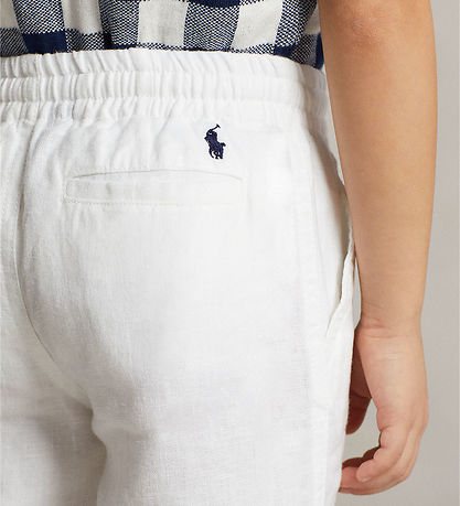 Polo Ralph Lauren Hosen - Leinen - Weites Bein - Weiß