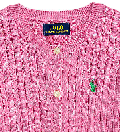 Polo Ralph Lauren Cardigan - Nantucket - Prjónað - Bleikt