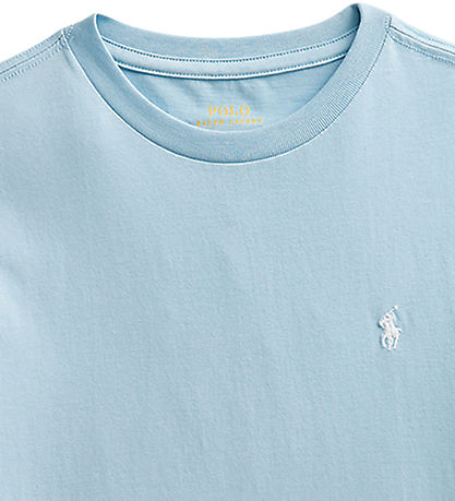 Polo Ralph Lauren Stuttermabolur - Ljósblátt