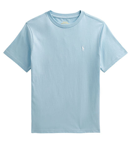Polo Ralph Lauren Stuttermabolur - Ljósblátt