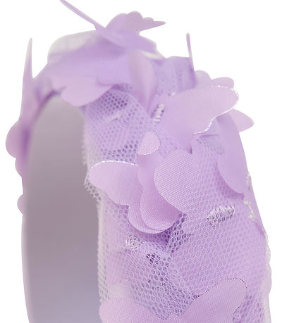 Creamie Hairband - Orchild Petal w. Butterflies