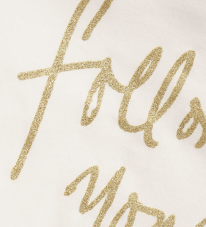 Creamie T-shirt - Cloud w. Glitter print