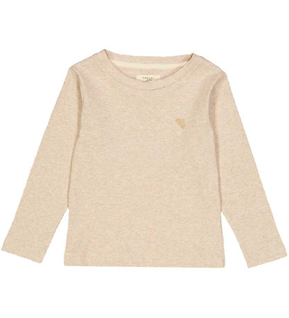 VACVAC Bluse - Rib - Carlet - Light Latte melange